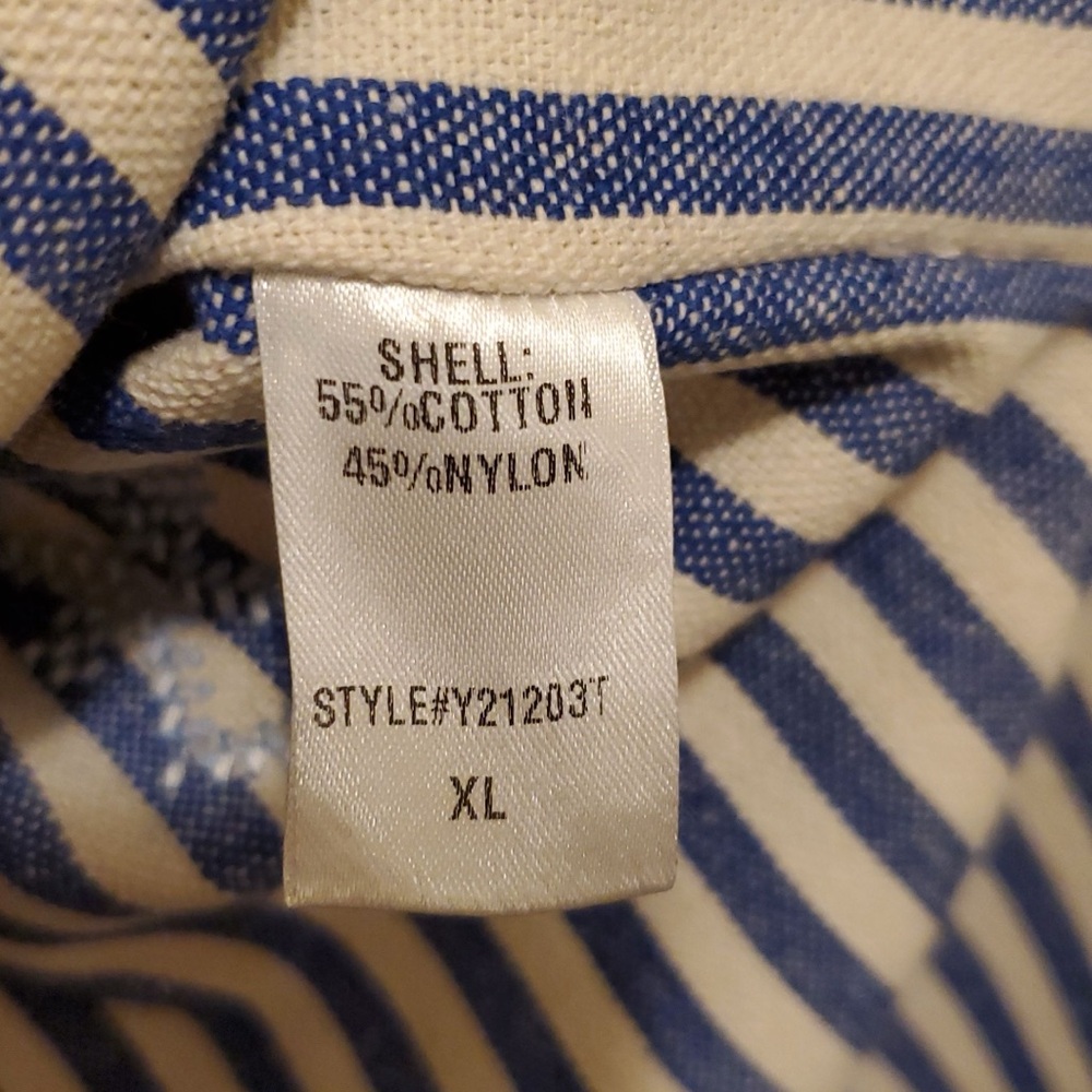 Tuckernuck Blue and White Striped Kaftan - Picture 11 of 12